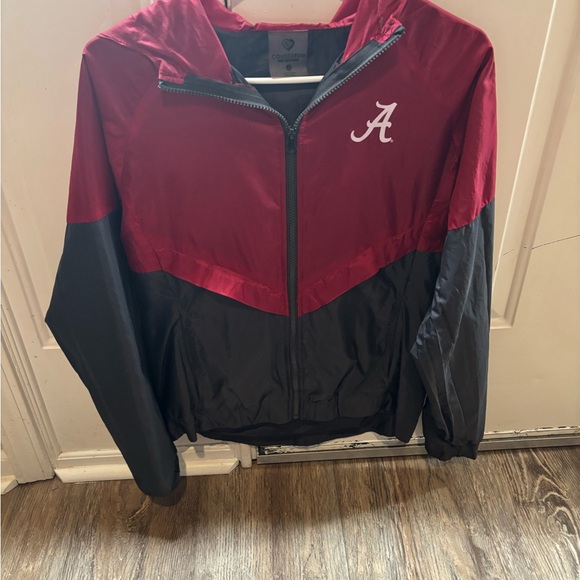 Women's Red and Black Jacket - Picture 1 of 2